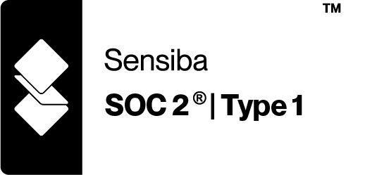 Sensiba SOC 2 Type 1 attestation